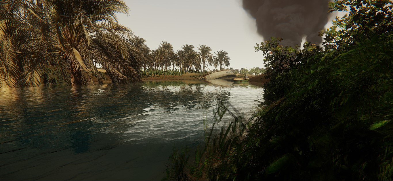 صحنه نبرد و تیراندازی از بازی رایانه‌ای مسیر بهشت